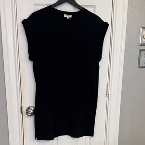 Entro Black Short Sleeve dress